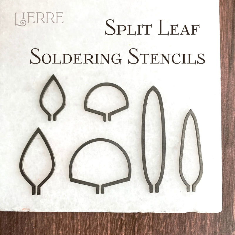 Split Leaf Soldering Stencils