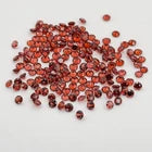 Garnet faceted 3mm round