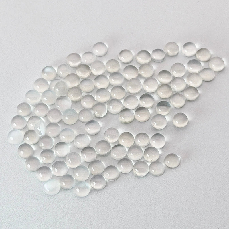 White Moonstone 4mm round