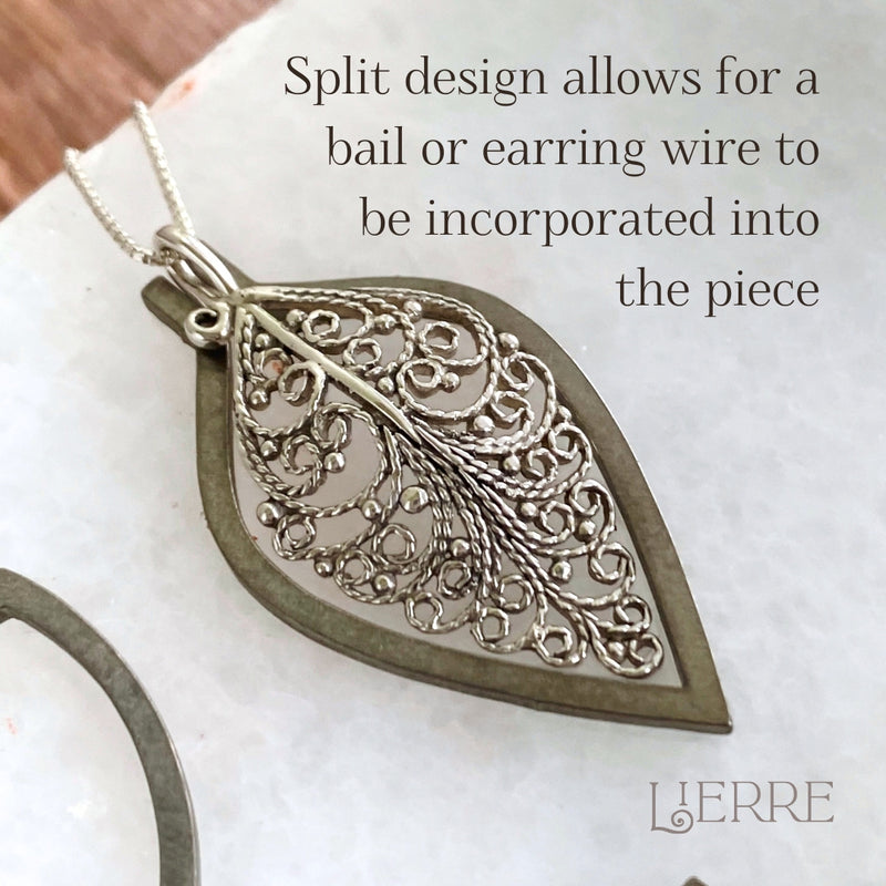 Split Leaf Soldering Stencils