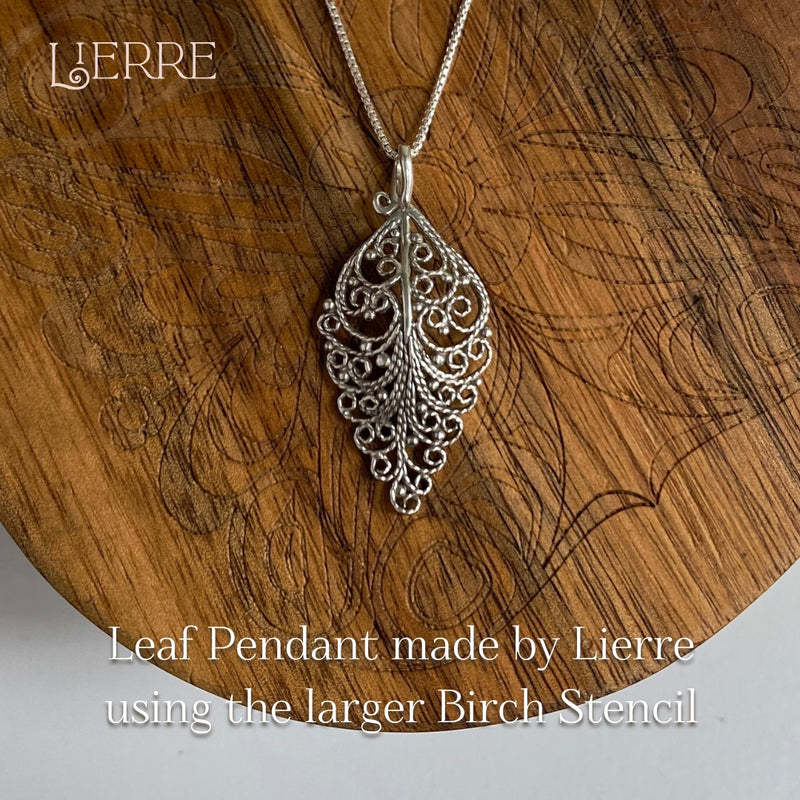 Split Leaf Soldering Stencils