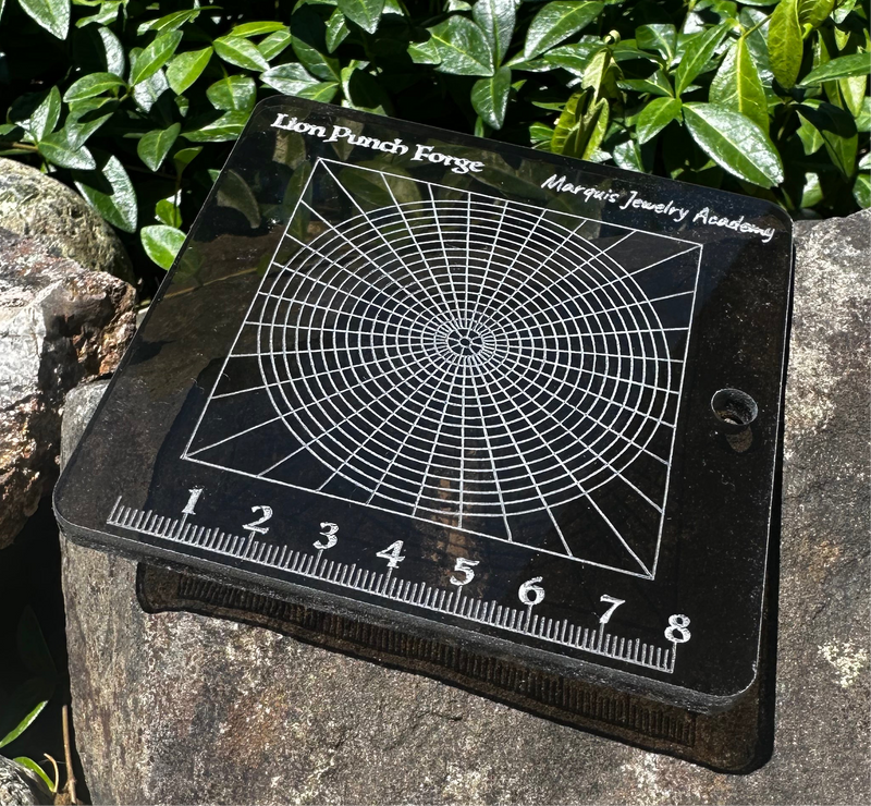 Circle pattern grid template (Acrylic)