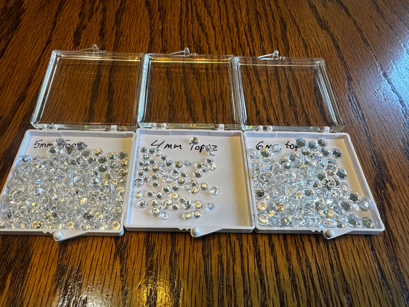 Faceted Topaz (not calibrated)