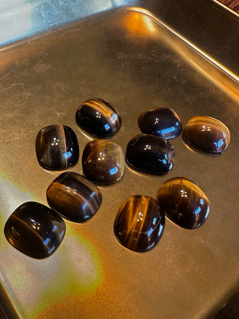 Sugar Loaf Tigers Eye Cabochons
