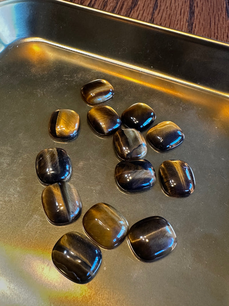 Sugar Loaf Tigers Eye Cabochons