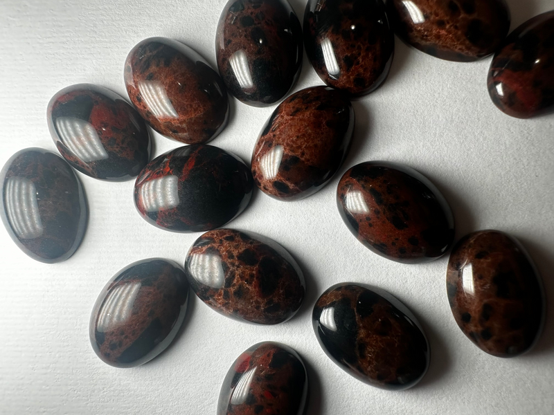 Mahogany Obsidian Cabochons 13x18