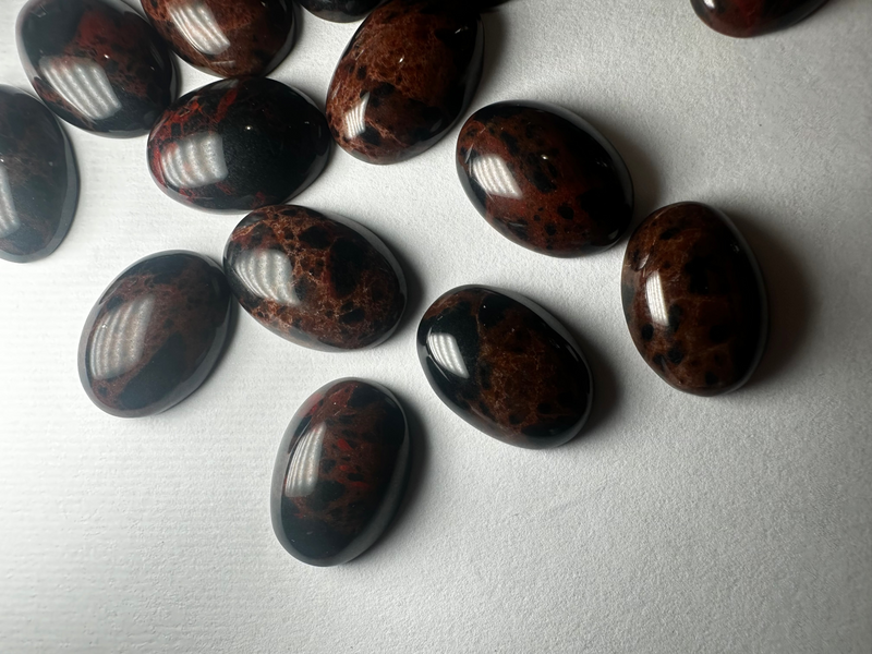 Mahogany Obsidian Cabochons 13x18