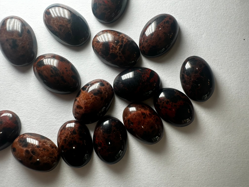 Mahogany Obsidian Cabochons 13x18