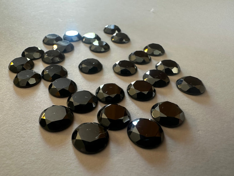 9mm Rosecut Hematite