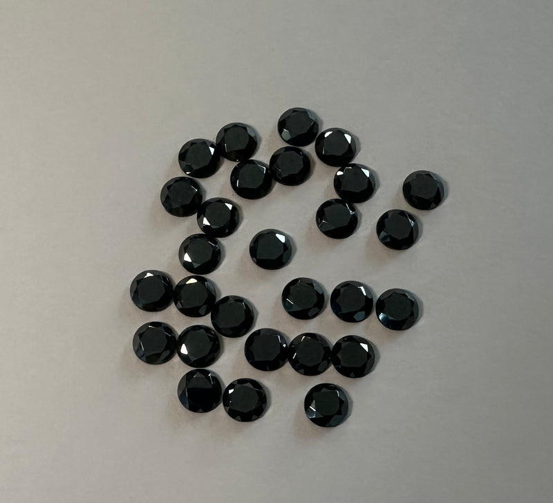 9mm Rosecut Hematite