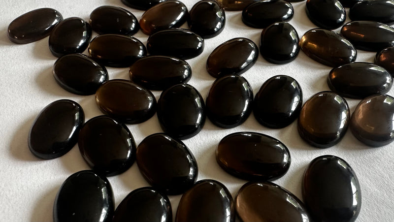 Smokey Quartz Cabochons 12x17 oval