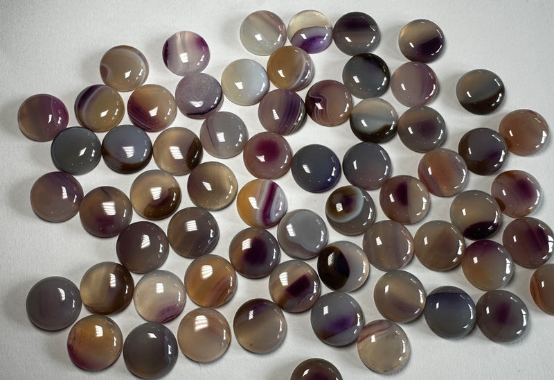 Light Lavender Dyed Chalcedony 16mm