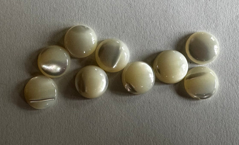 Mother of Pearl Cabochons  10mm round