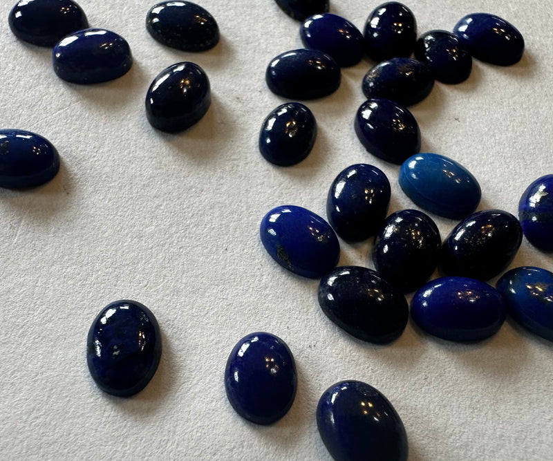 Lapis Cabochons 7x5 Ovals