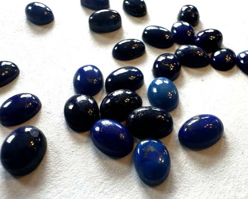 Lapis Cabochons 7x5 Ovals