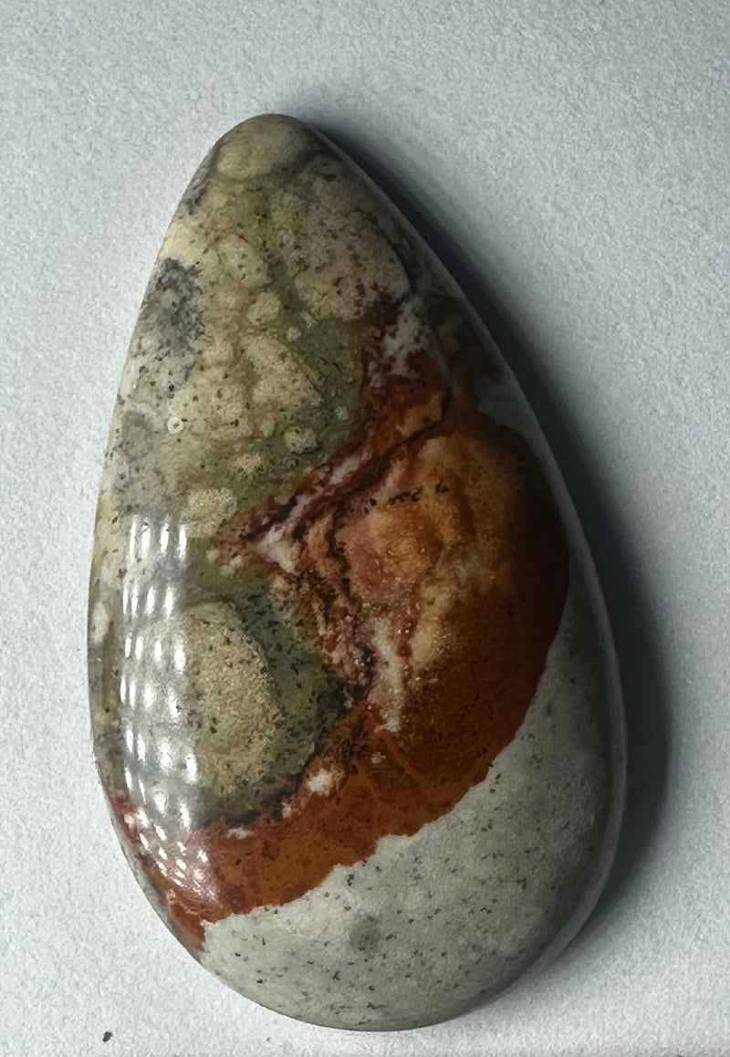 Jasper Pear cabochons (3 sizes)