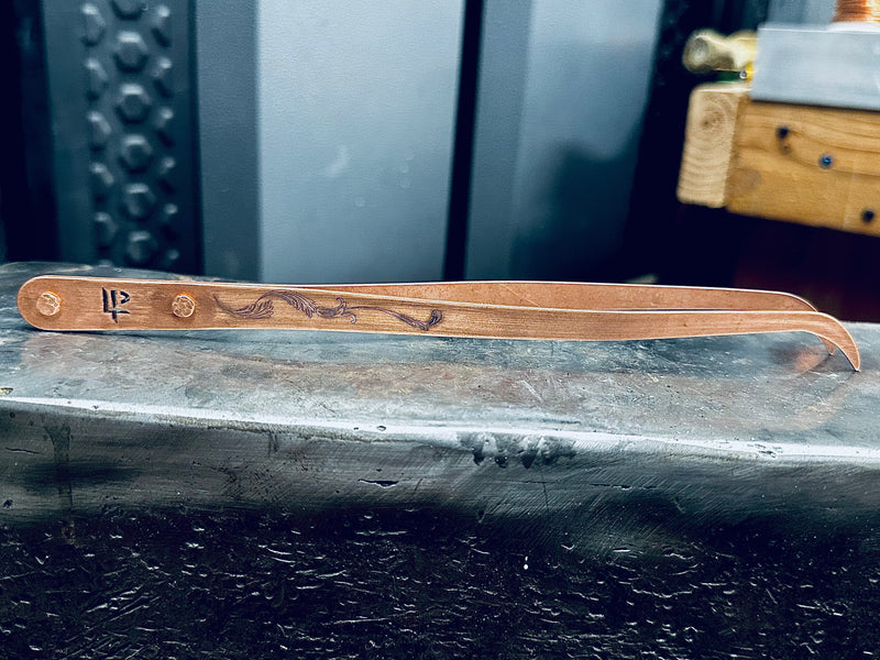 Artisan Copper Tongs
