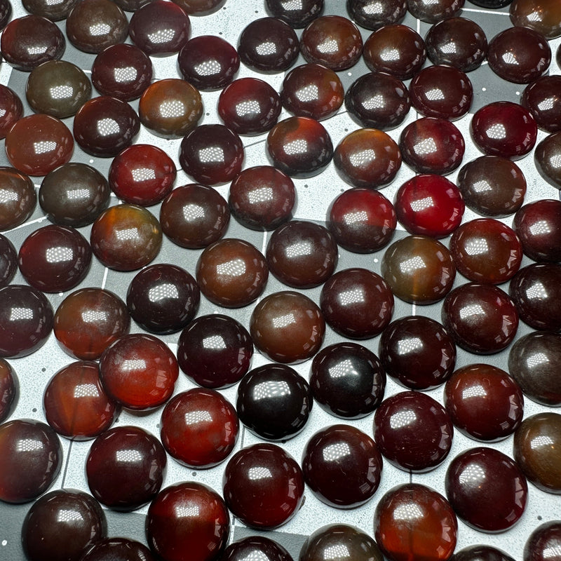 Carnelian Cabochons 12mm round