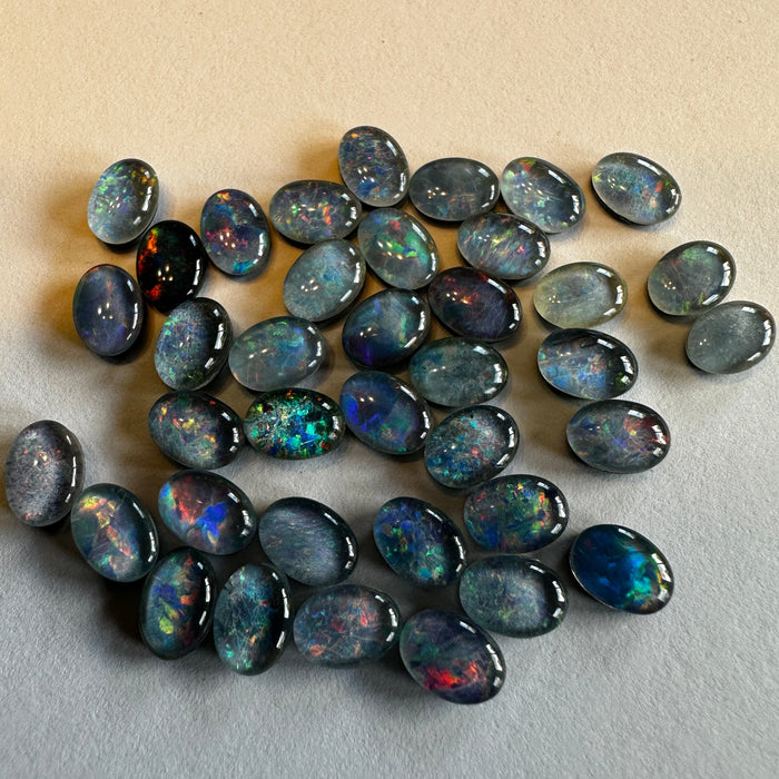 Opal Triplet 7x5mm Cabochons