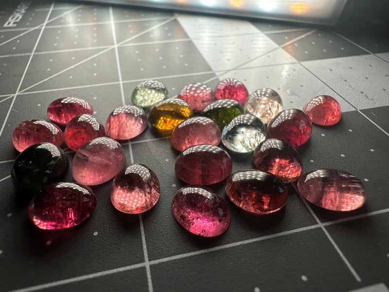 Tourmaline Cabochons 10x8 Oval