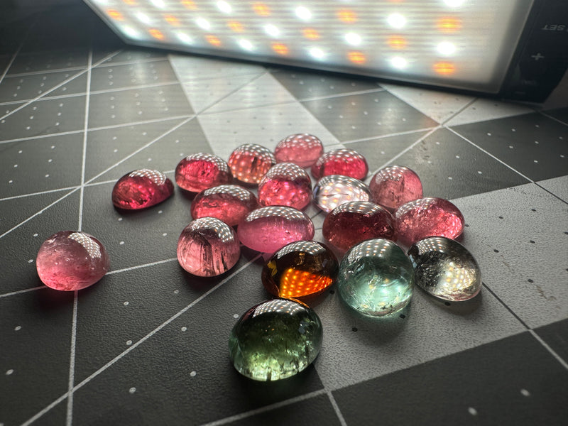 Tourmaline Cabochons 11x9 Oval