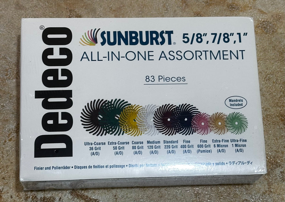 Dedeco Sunburst 1210 83 piece kit