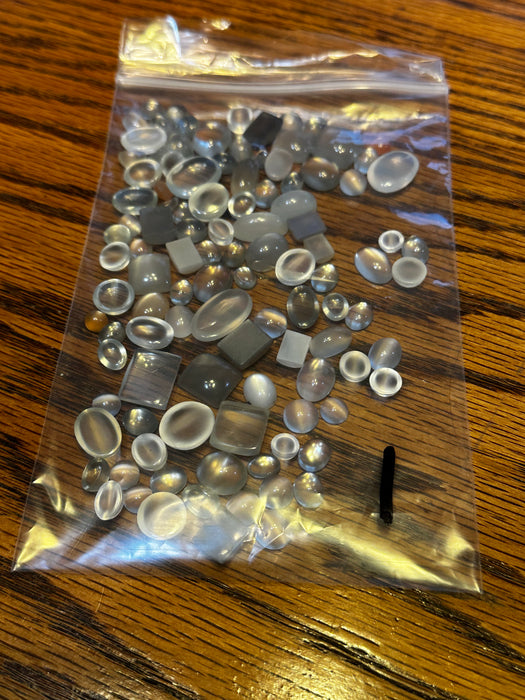 Large moonstone lots