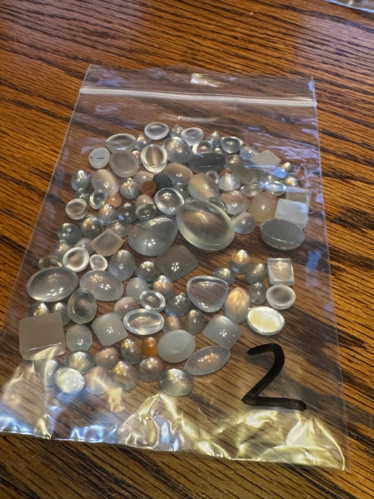Large moonstone lots