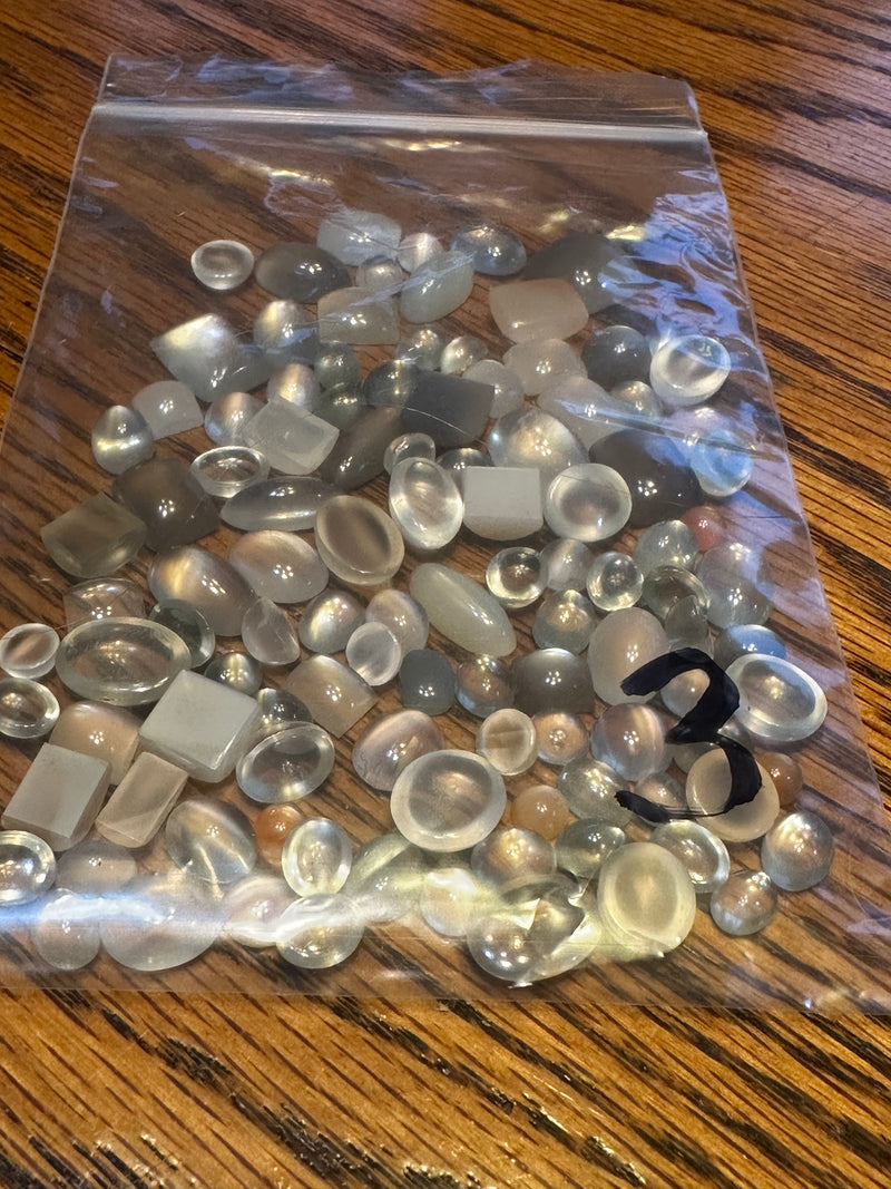 Large moonstone lots