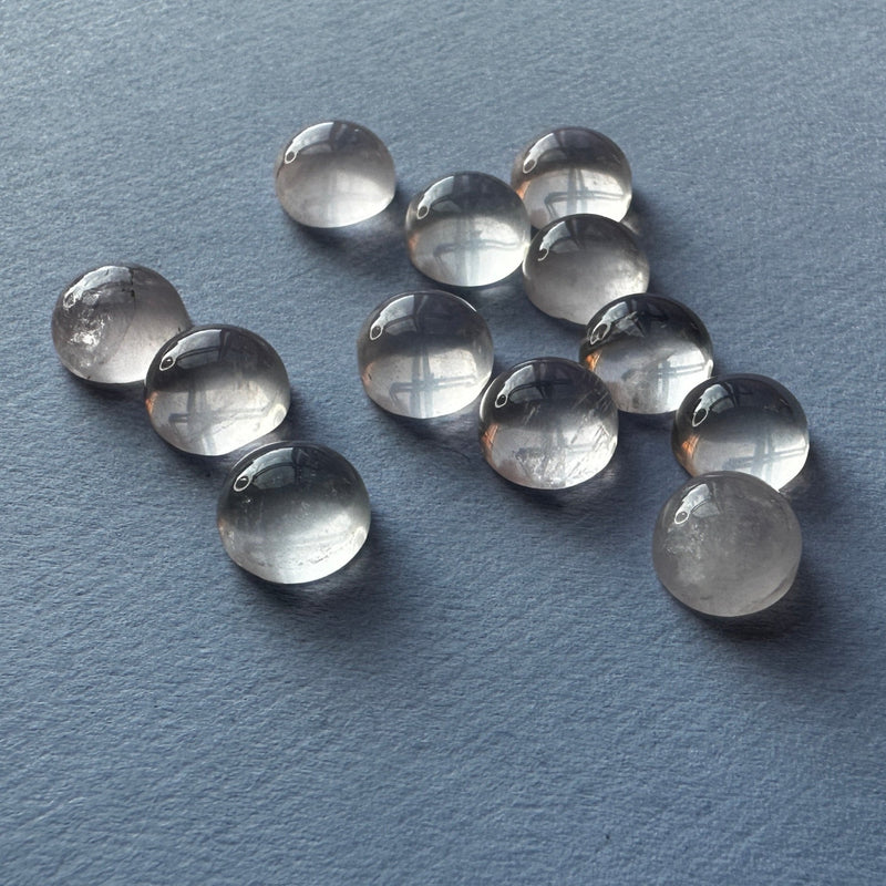 Rose Quartz 7mm round cabochon