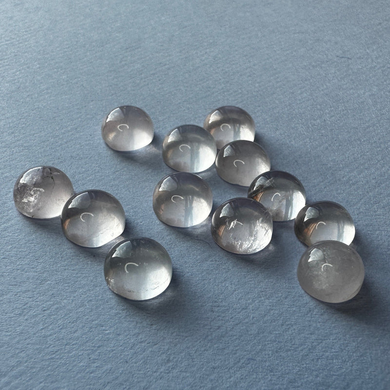 Rose Quartz 7mm round cabochon