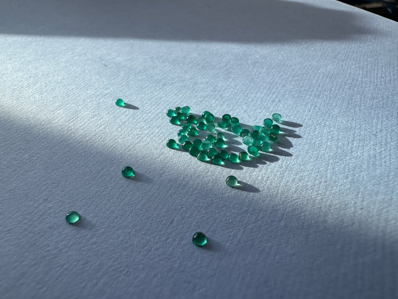 Green Onyx 2mm Round