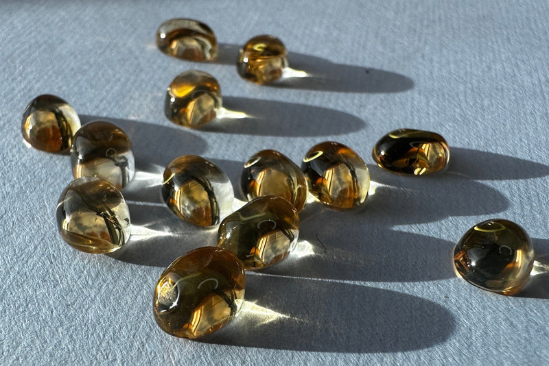 Citrine 8x6 oval cabochon