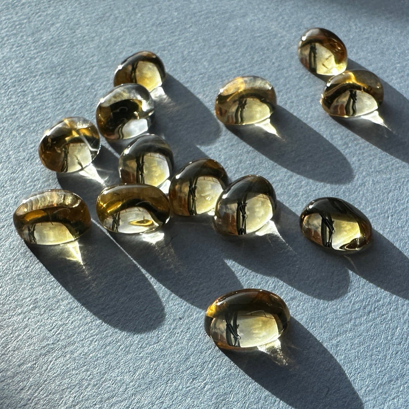 Citrine 8x6 oval cabochon