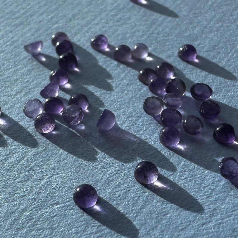 Amethyst 2mm Round Cabochon