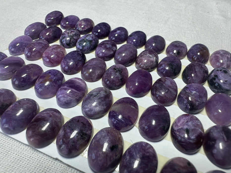 Charoite Cabochons 14x10 Oval