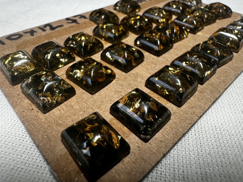 Baltic Amber (backed) 2 Sizes