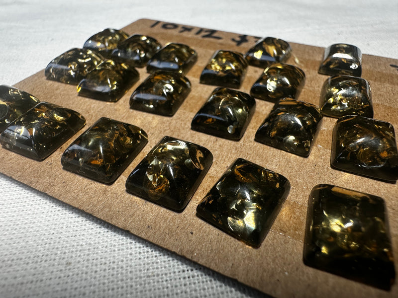 Baltic Amber (backed) 2 Sizes