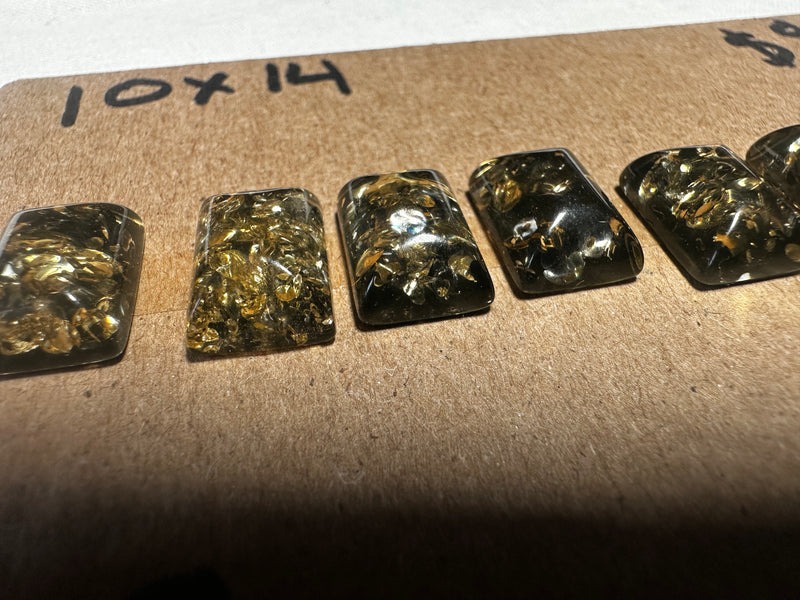 Baltic Amber (backed) 2 Sizes