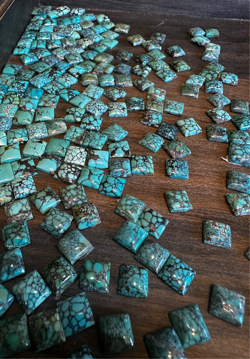 Hubei Turquoise 8 mm square