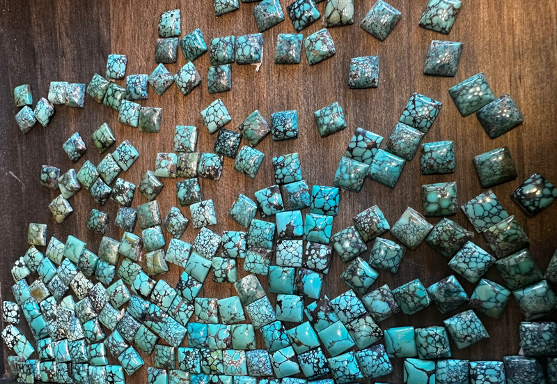 Hubei Turquoise 8 mm square
