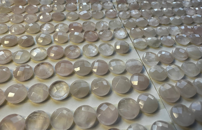 Rose Quartz 9mm round Rosecut