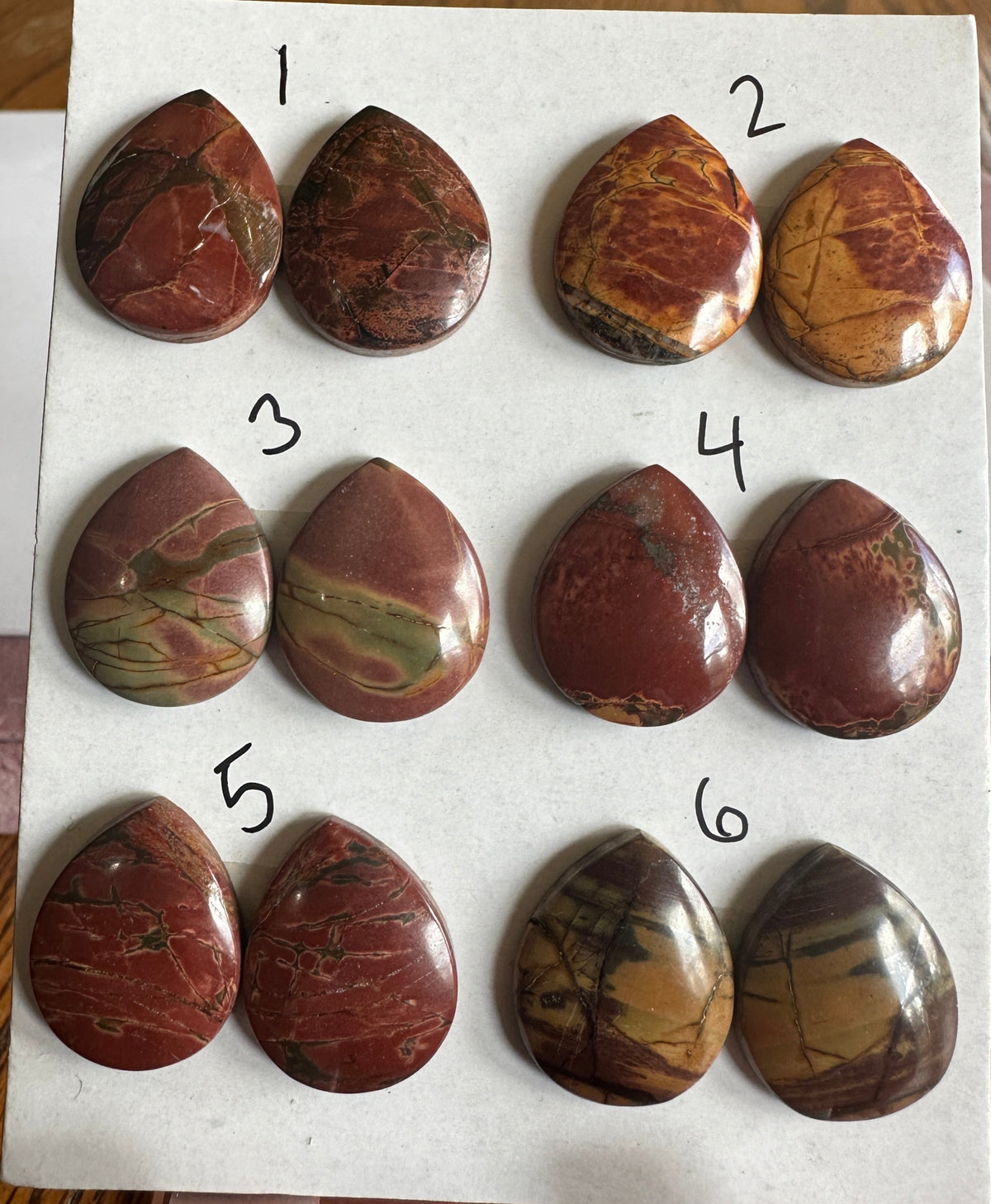 Cherry Creek Jasper pairs 16x20 — Lion Punch Forge