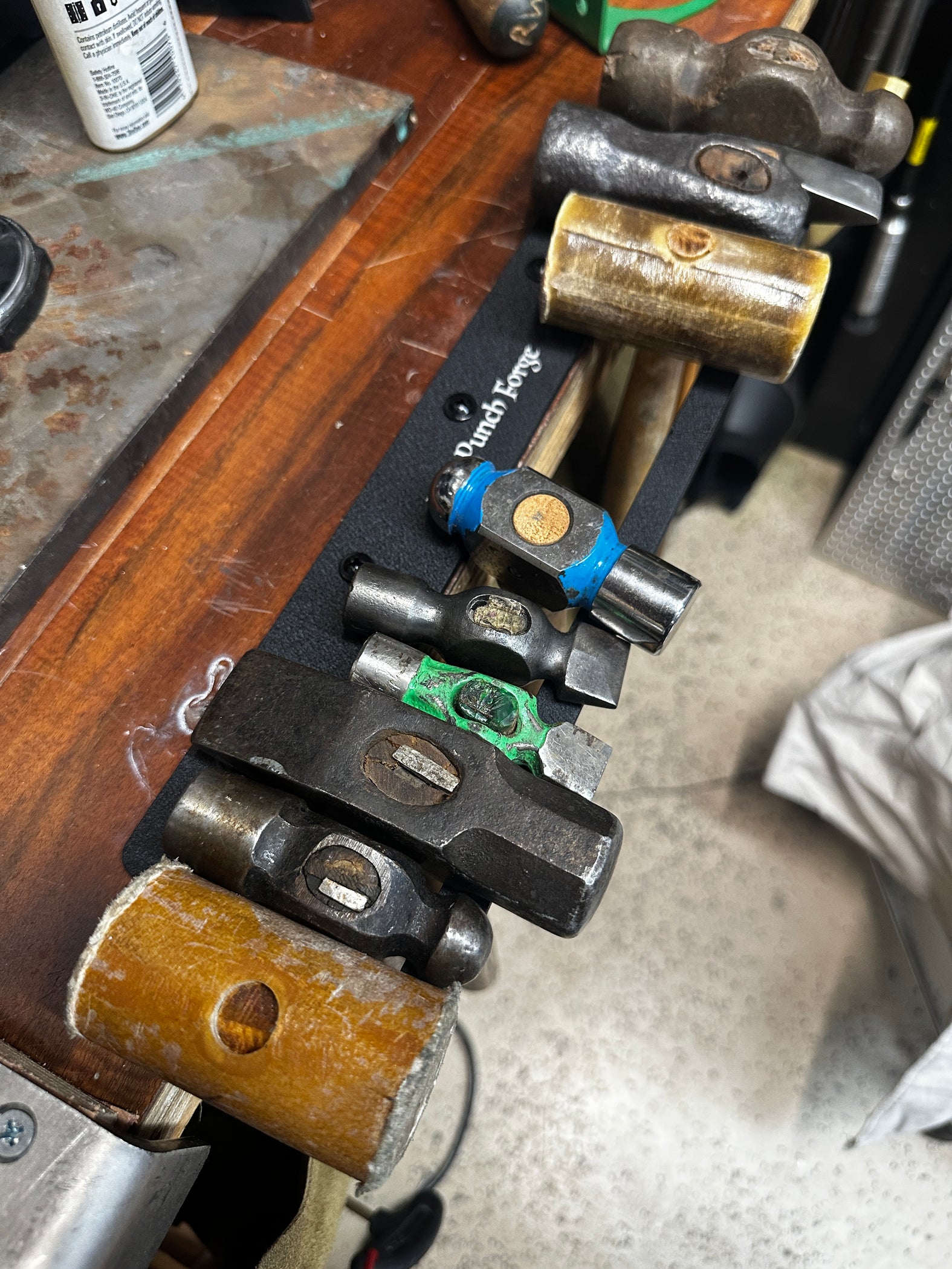 Hammer Rack — Lion Punch Forge