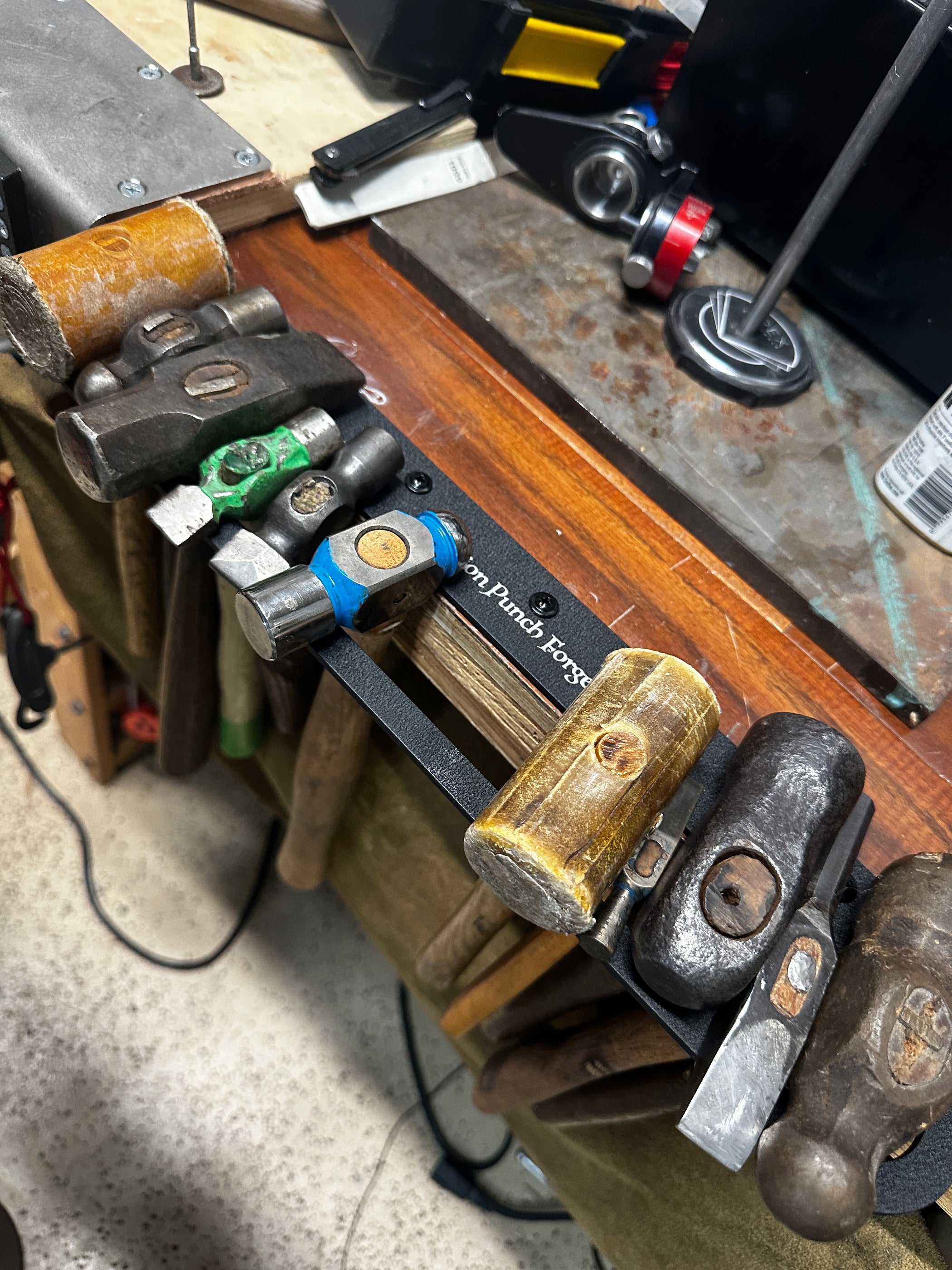 Hammer Rack — Lion Punch Forge