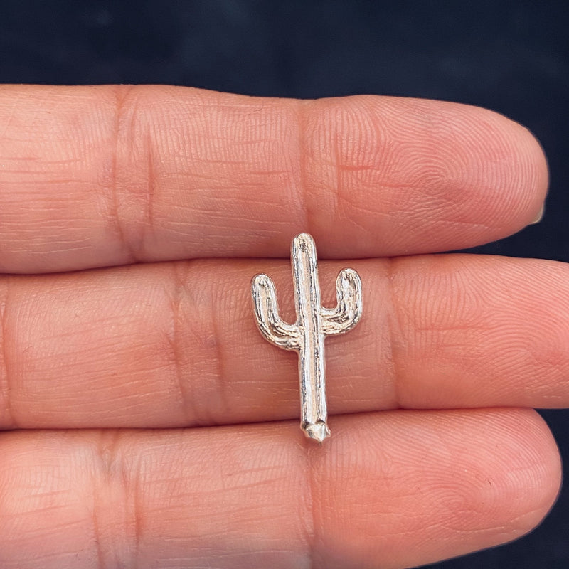 Cast Cactus - 3 Sizes - for Jewelry Design