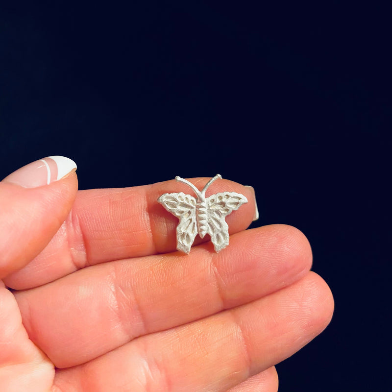 Butterfly Casting  in two styles for Jewelry Design