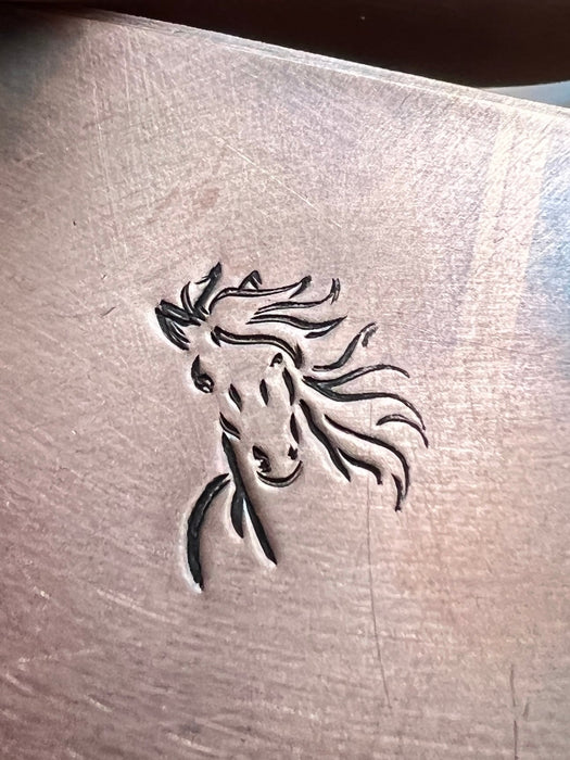 Horse in the Wind stamp