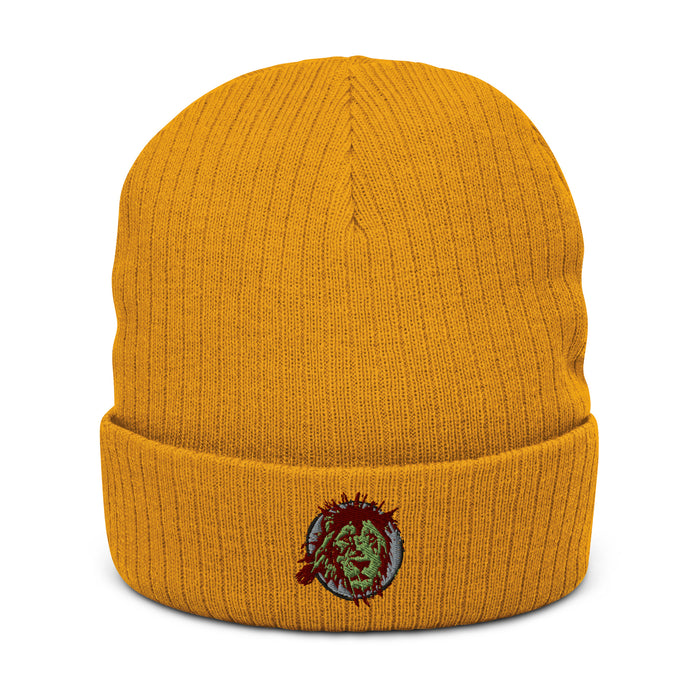 Lion Punch Forge Ribbed knit beanie