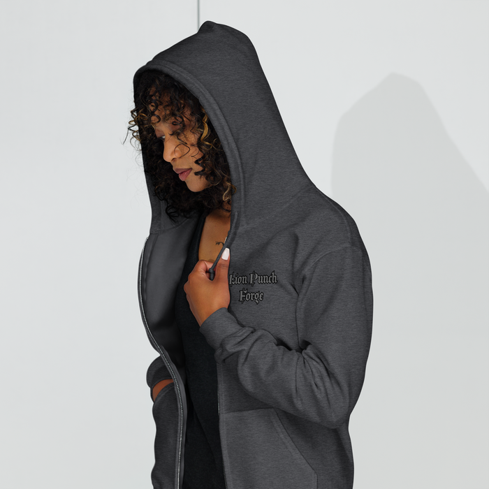 Lion Punch Forge heavy blend zip hoodie